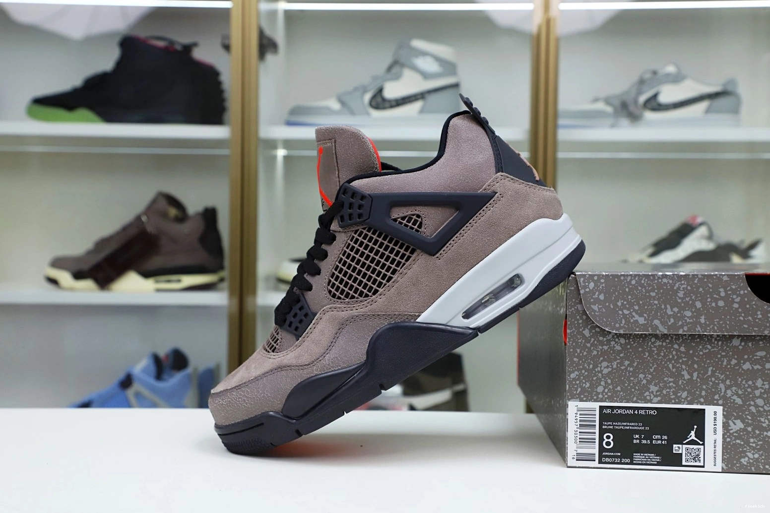 AIR 4 JORDAN HAZE' 'TAUPE RETRO 1009